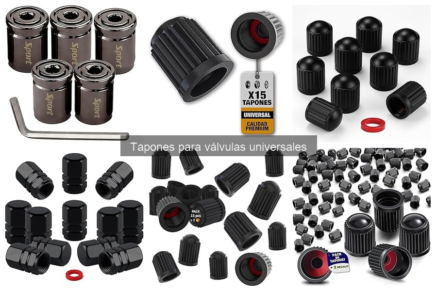 Mejores tapones para válvulas en clima extremo: comparativa