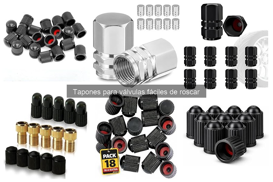 Mejores tapones para válvulas según tipo de vehículo