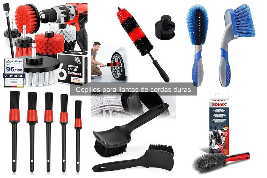 Ofertas y precios de cepillos para llantas de cerdas duras