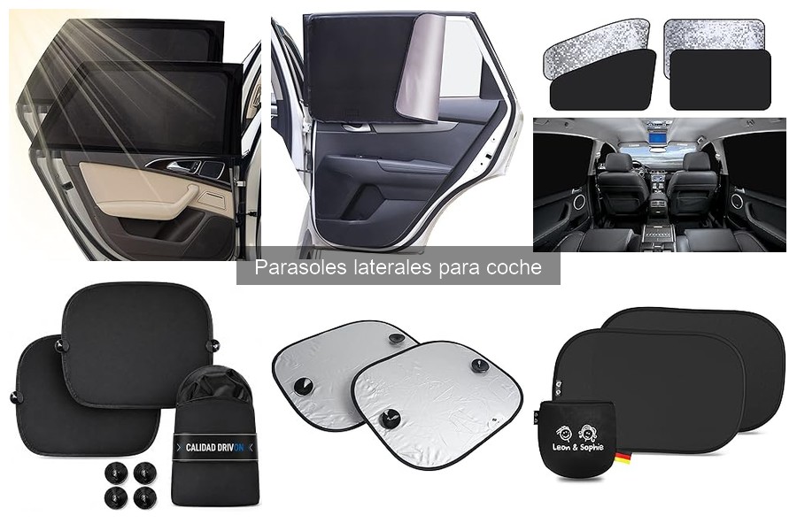 ** Ofertas y precios de parasoles laterales para coche