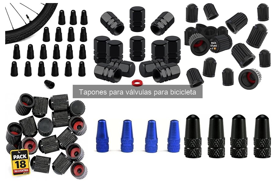 Opiniones sobre los tapones para válvulas de bicicleta más populares
