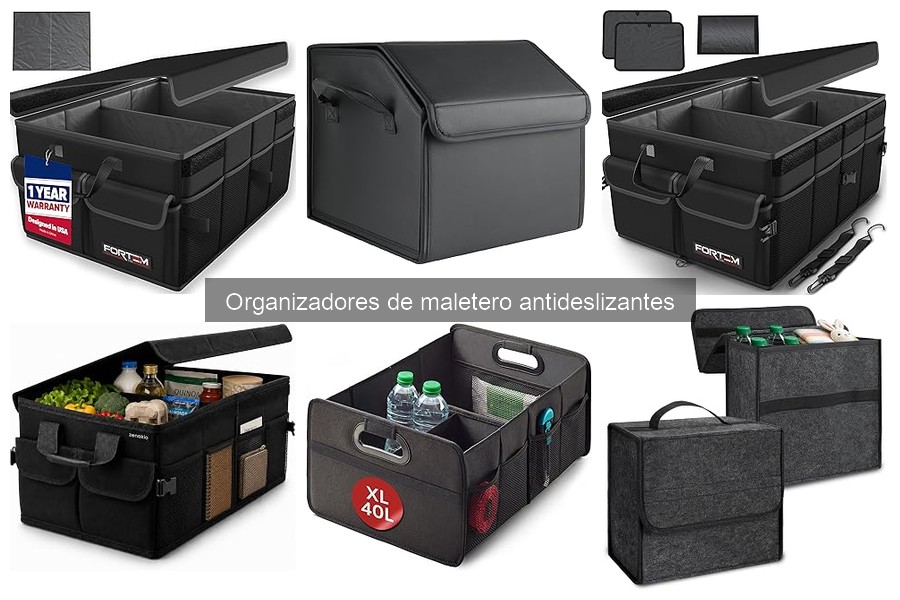 Opiniones sobre organizadores de maletero antideslizantes