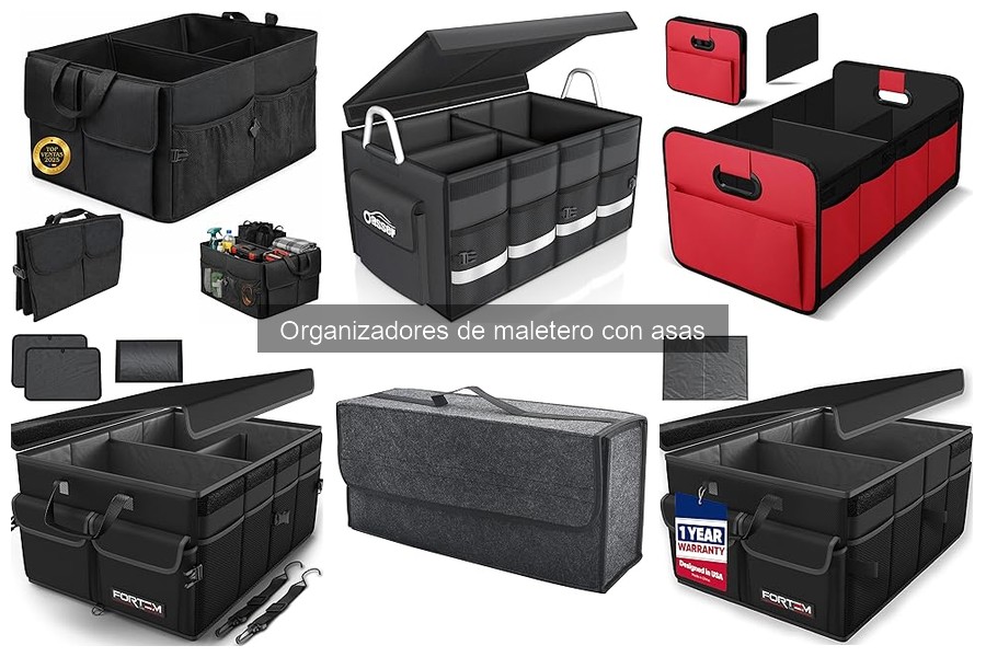 Opiniones sobre organizadores de maletero con asas