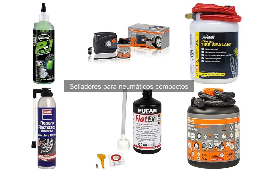 Opiniones sobre selladores para neumáticos compactos