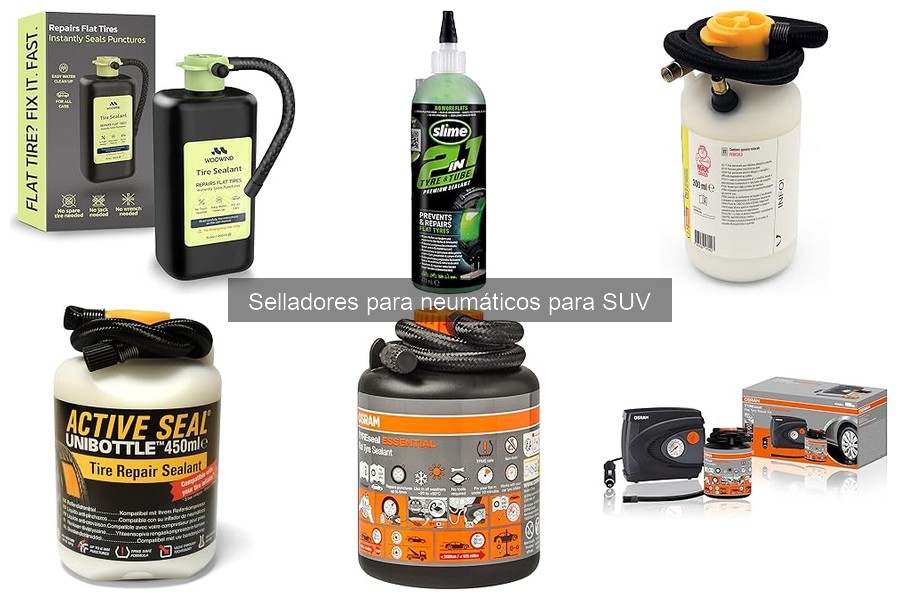 Opiniones sobre selladores para neumáticos de SUV