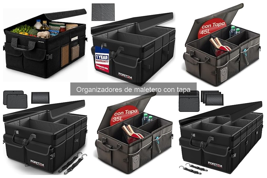 Organizadores de maletero con tapa baratos: Mejores tiendas