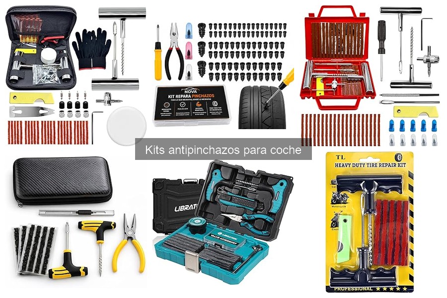 Precio promedio de kits antipinchazos para coche