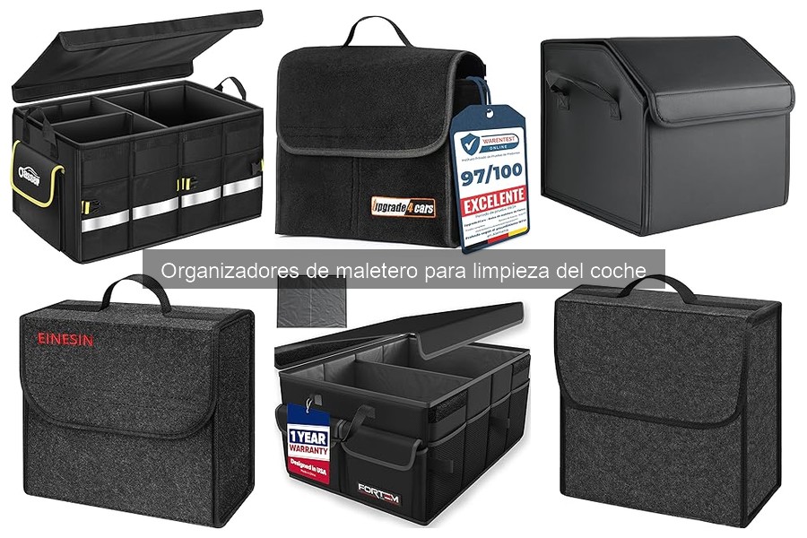 Precio promedio de organizadores de maletero para coche
