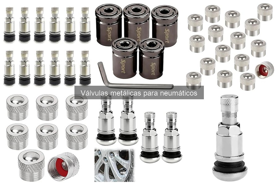 Precio promedio de válvulas metálicas para neumáticos