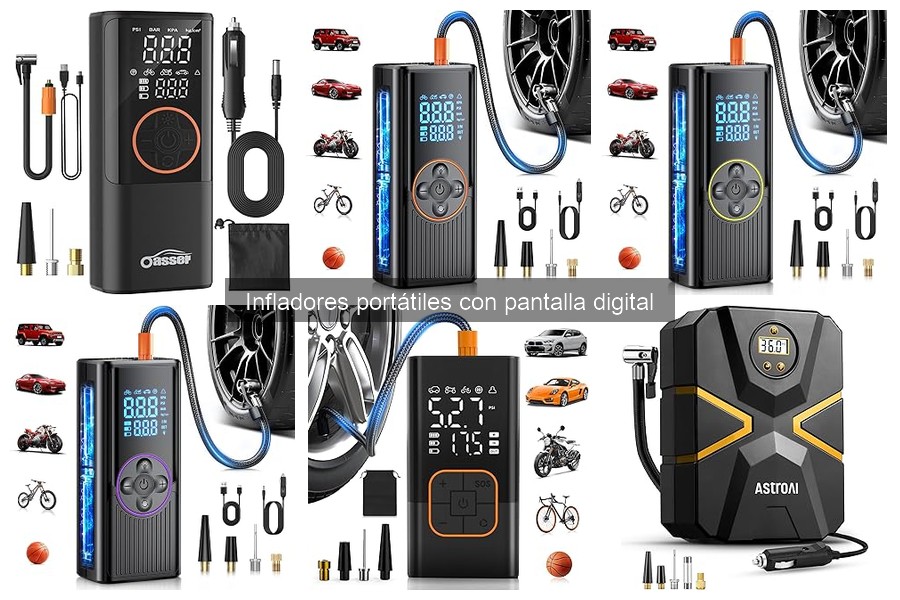 Precios Infladores Portátiles con Pantalla Digital: Guía 2023