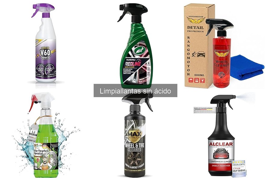 Precios limpiallantas sin ácido: ¿Cuánto cuestan?