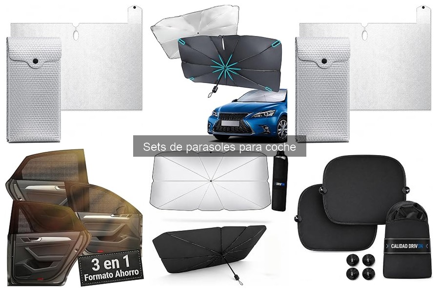 Precios promedio de sets de parasoles para coche 2023