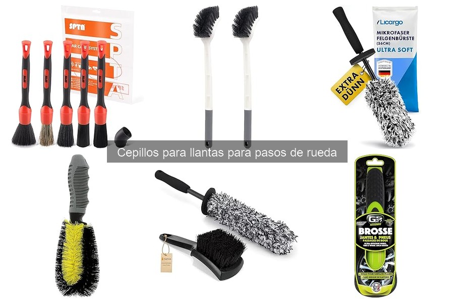 Problemas comunes al usar cepillos para llantas: Soluciones