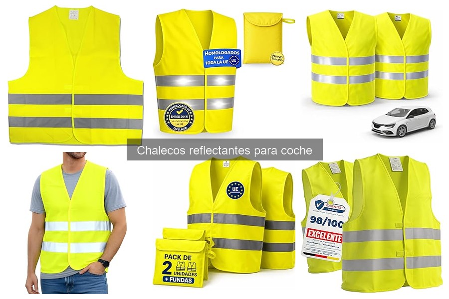 Problemas comunes al usar chalecos reflectantes para coche