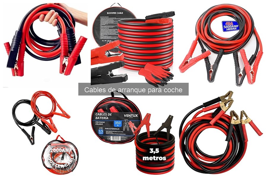 Problemas comunes con cables de arranque y soluciones efectivas