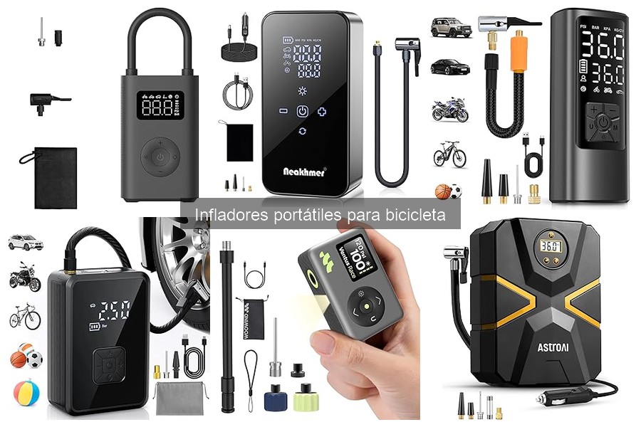Problemas comunes con infladores portátiles para bicicleta