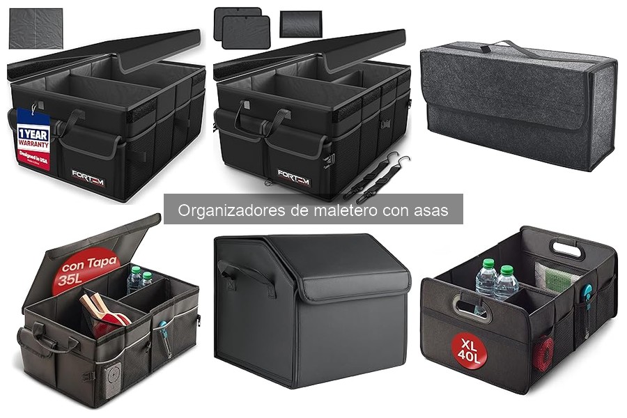 Problemas comunes con organizadores de maletero con asas