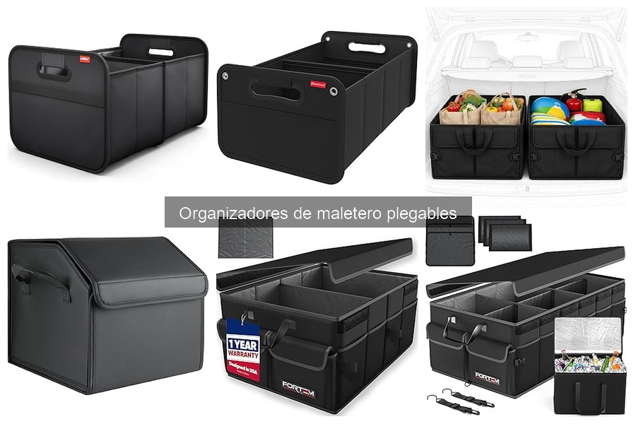 Problemas comunes con organizadores de maletero plegables