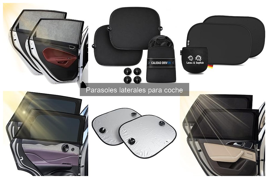 Problemas comunes con parasoles laterales para coche