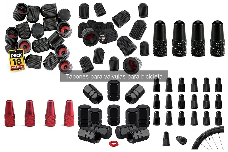 Problemas comunes con tapones para válvulas de bicicleta