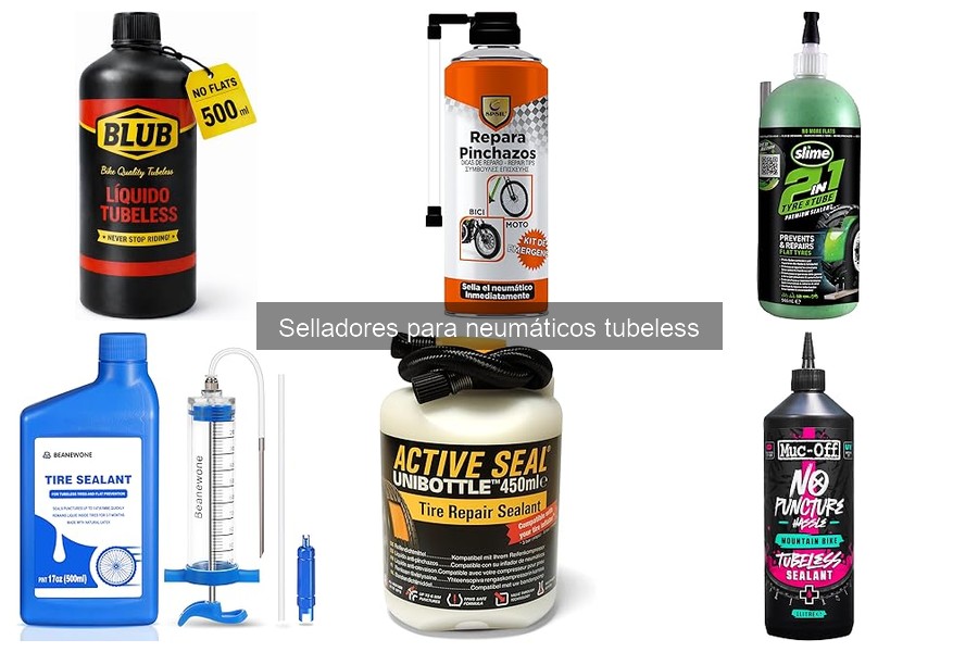 ¿Qué es el sellador para neumáticos tubeless? Guía completa