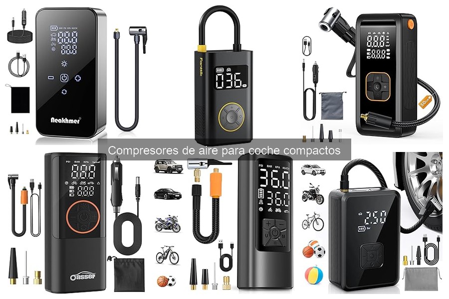 Qué es un compresor de aire para coche compacto