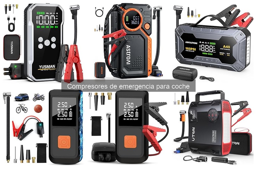 ¿Qué es un compresor de emergencia para coche? Descúbrelo