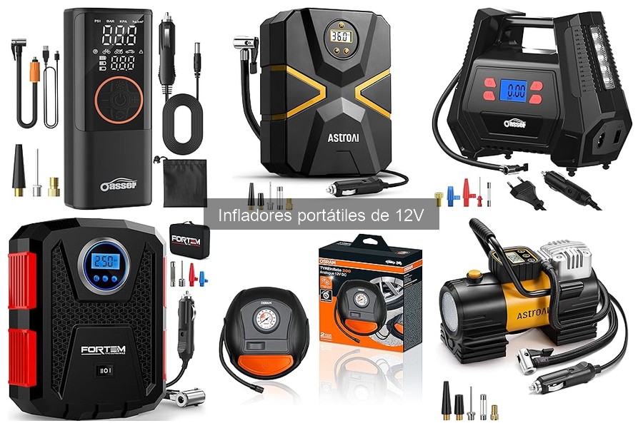 ¿Qué es un inflador portátil de 12V? Características y Usos