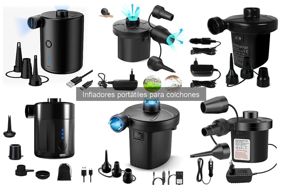 ¿Qué es un inflador portátil para colchones? Guía rápida