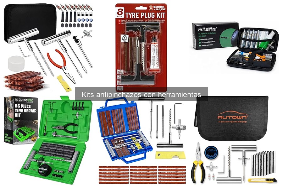 ¿Qué es un kit antipinchazos? Componentes y utilidad