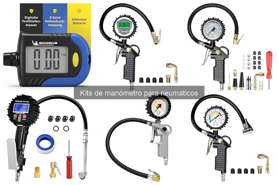 ¿Qué es un kit de manómetro para neumáticos? Descúbrelo aquí