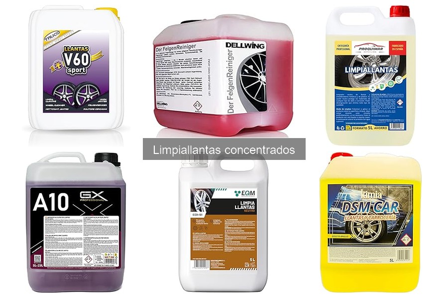 ¿Qué es un limpiallantas concentrado? Descubre sus beneficios