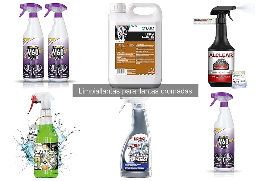 ¿Qué es un limpiallantas para llantas cromadas?