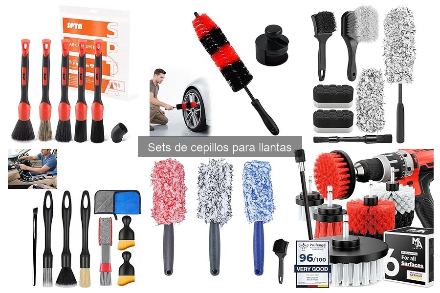 ¿Qué es un set de cepillos para llantas? Descubre sus usos