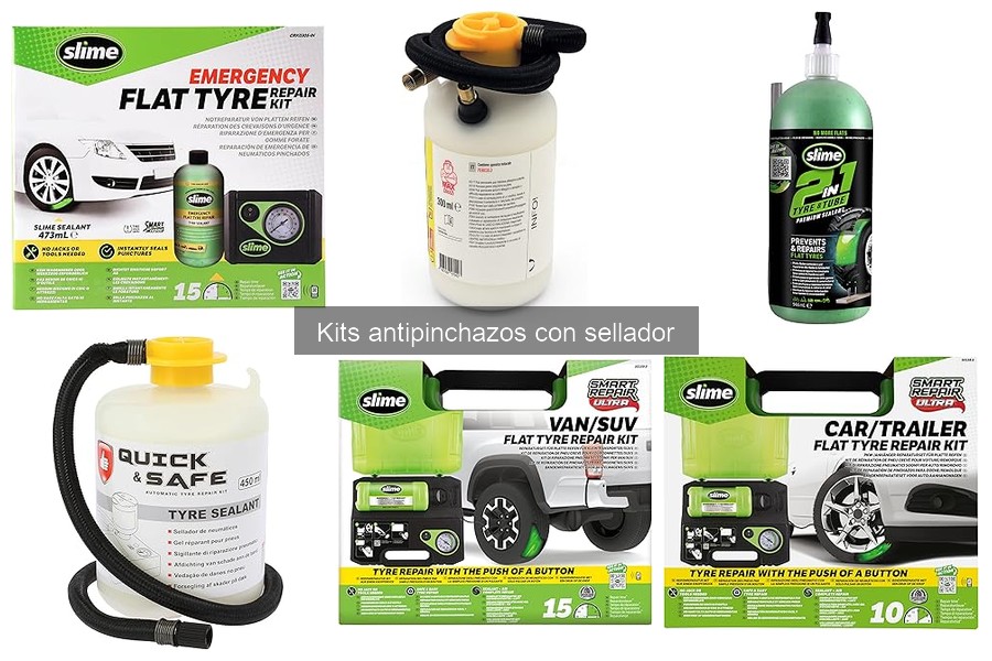 ¿Qué hacer si el sellador de tu kit antipinchazos falla?