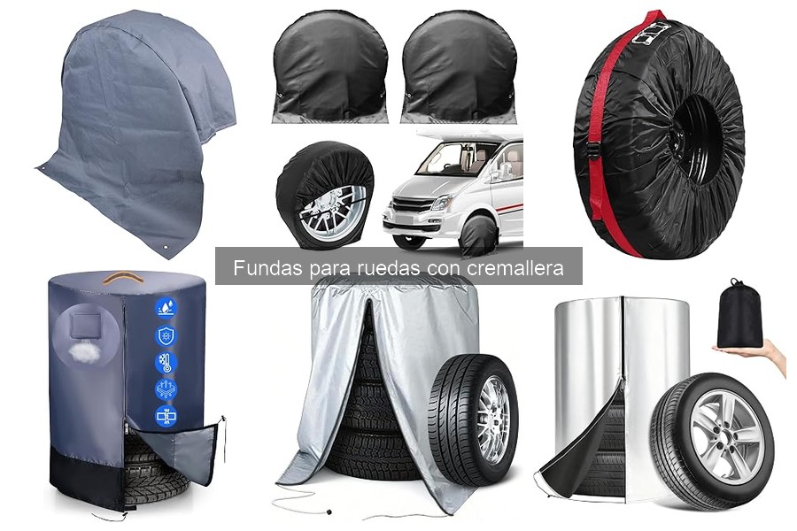 Qué son las fundas para ruedas con cremallera y sus ventajas