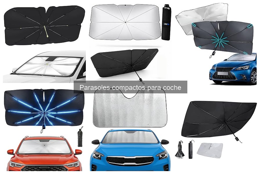 ¿Qué son los parasoles compactos para coche? Guía Informativa