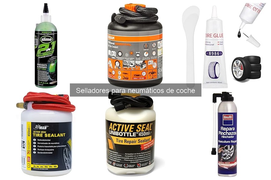 ¿Qué son los selladores para neumáticos de coche?