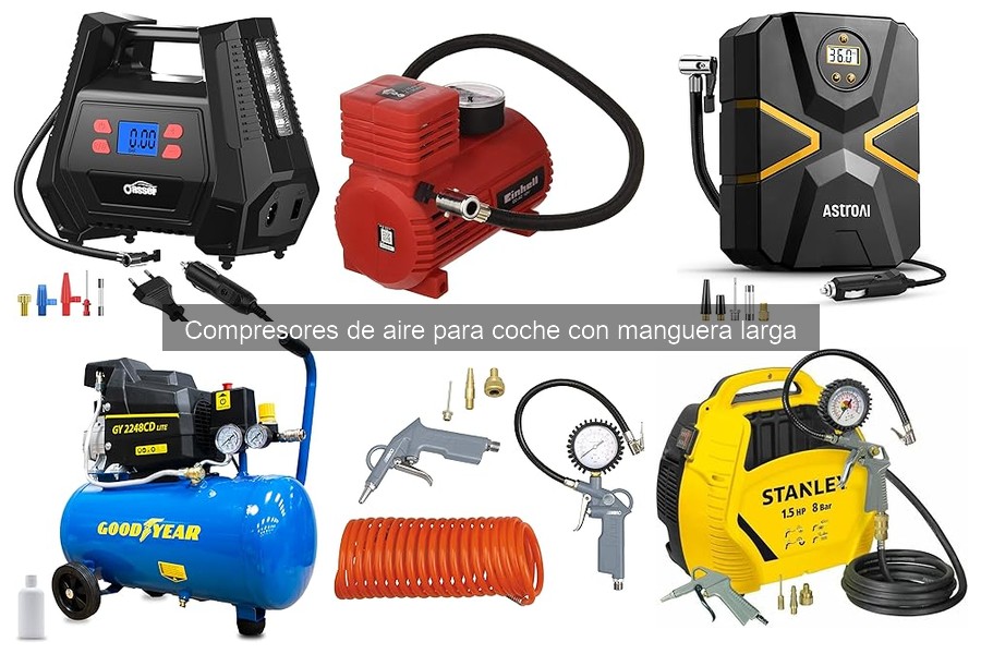 Reseñas de Compresores de Aire para Coche con Manguera Larga