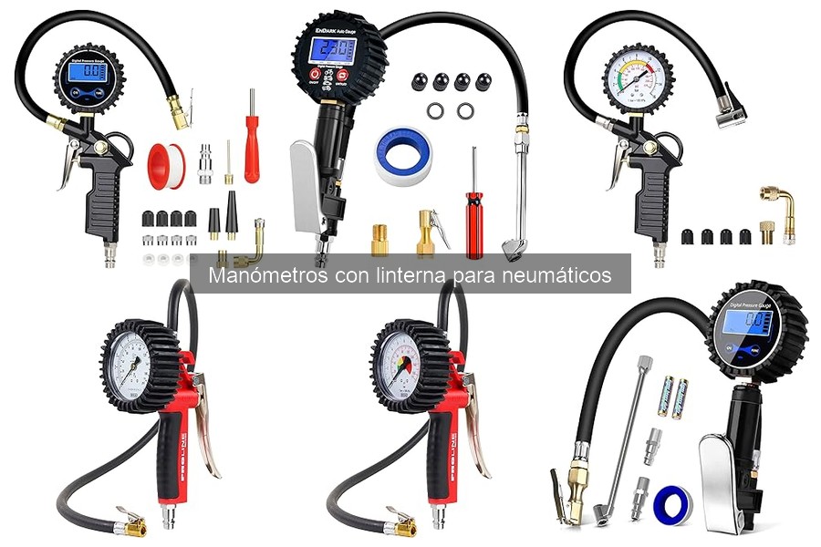 Reseñas de Manómetros con Linterna para Neumáticos