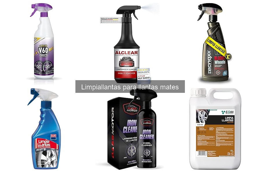 Revisión de los mejores limpiallantas mates en Amazon