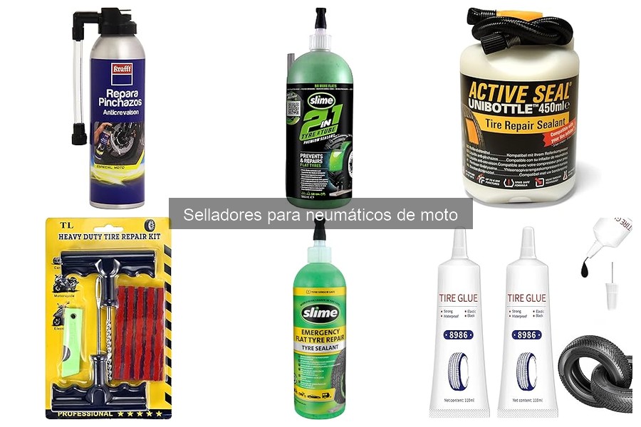 Selladores para neumáticos de moto: ¿cuánto tiempo duran?