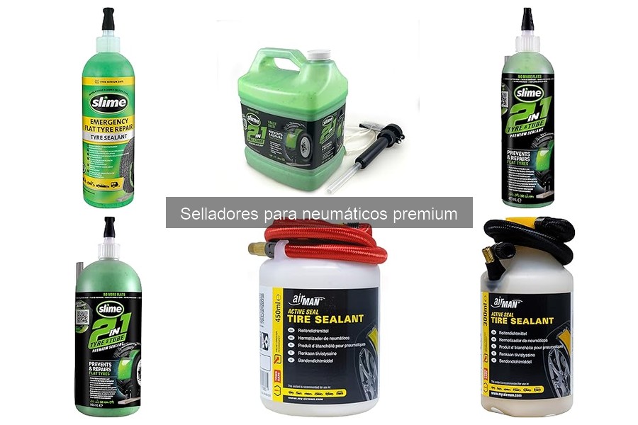 Selladores para neumáticos premium: ¿Qué son y cómo funcionan?