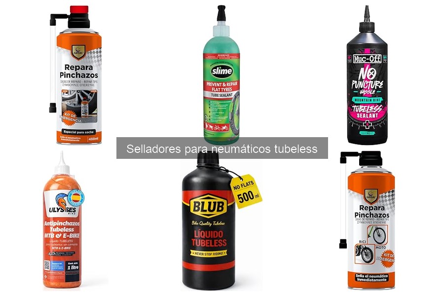Selladores tubeless: Impacto en el rendimiento de neumáticos