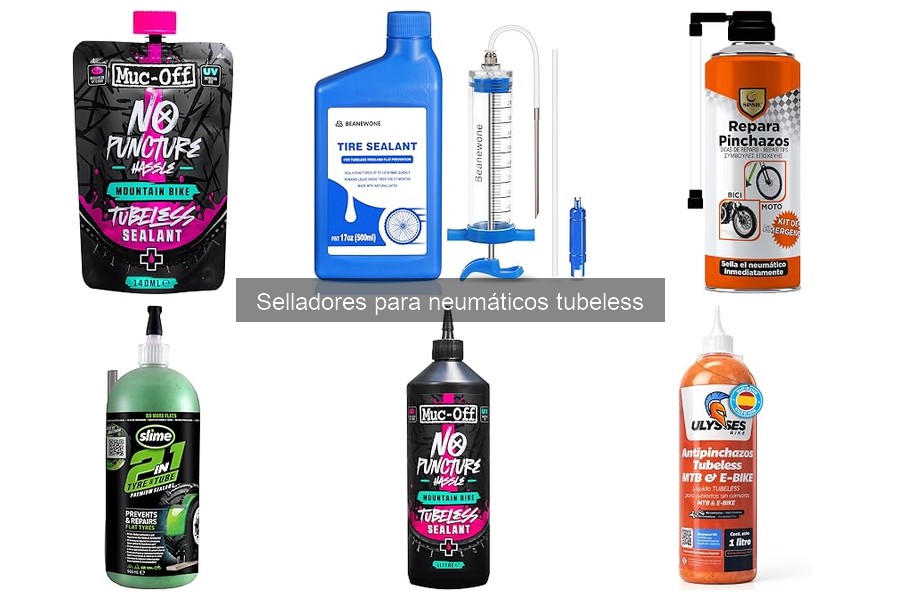 Selladores tubeless para bicicletas y coches: ¿cuál elegir?