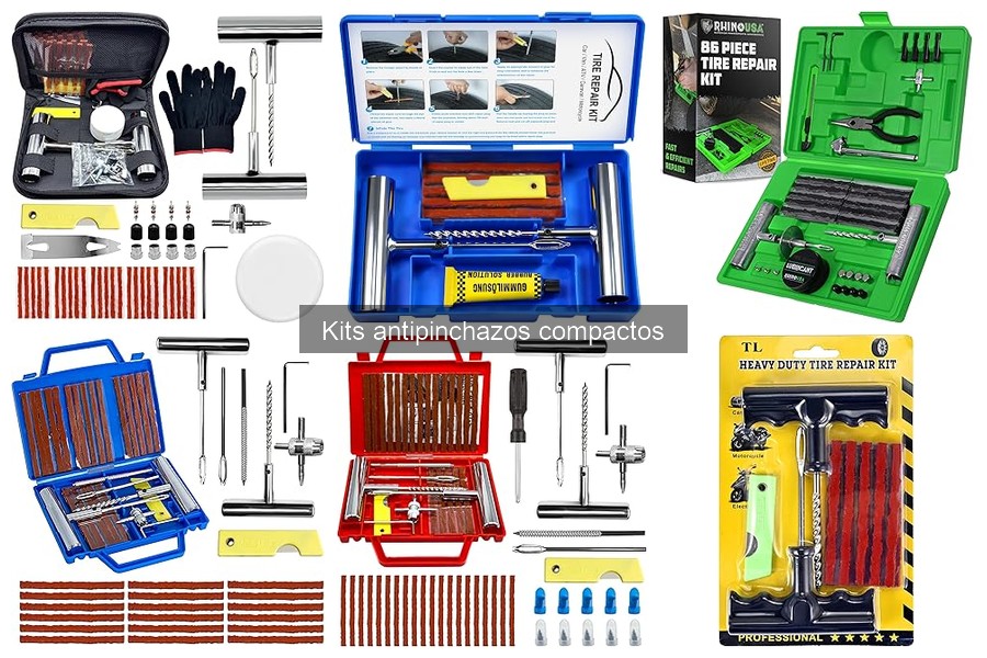 Soluciona Problemas Comunes con Kits Antipinchazos Compactos