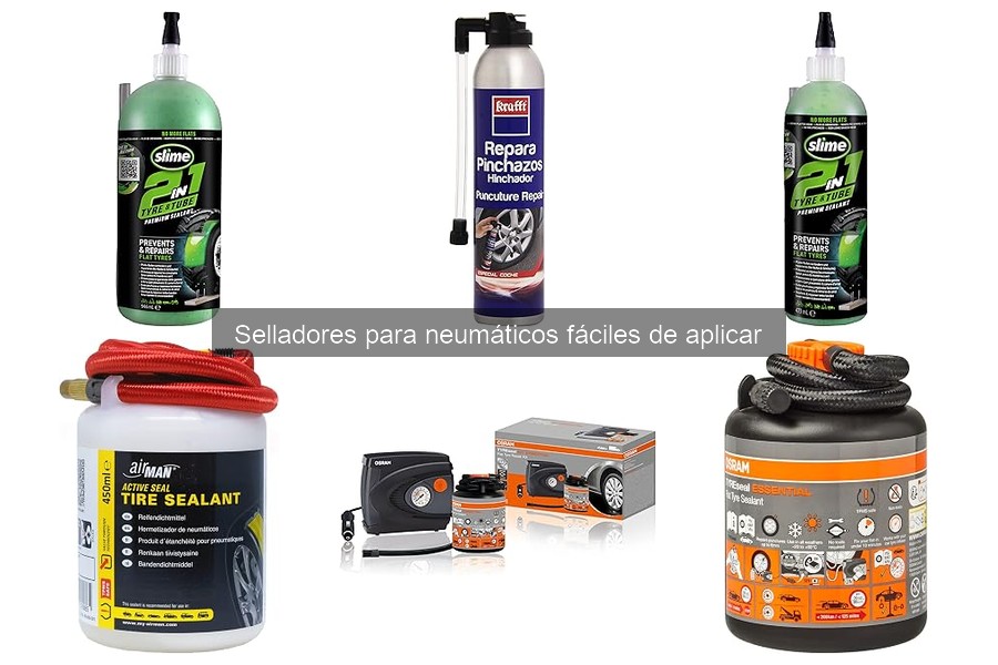 Testimonios sobre Selladores para Neumáticos Fáciles de Aplicar