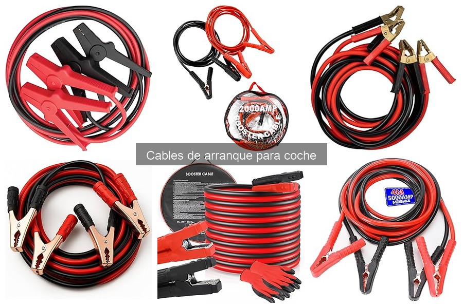 Tipos de cables de arranque para coche: características y usos