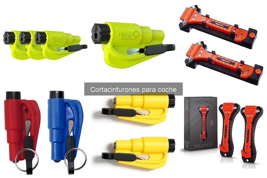 Tipos de cortacinturones para coche: ¿Cuál elegir?