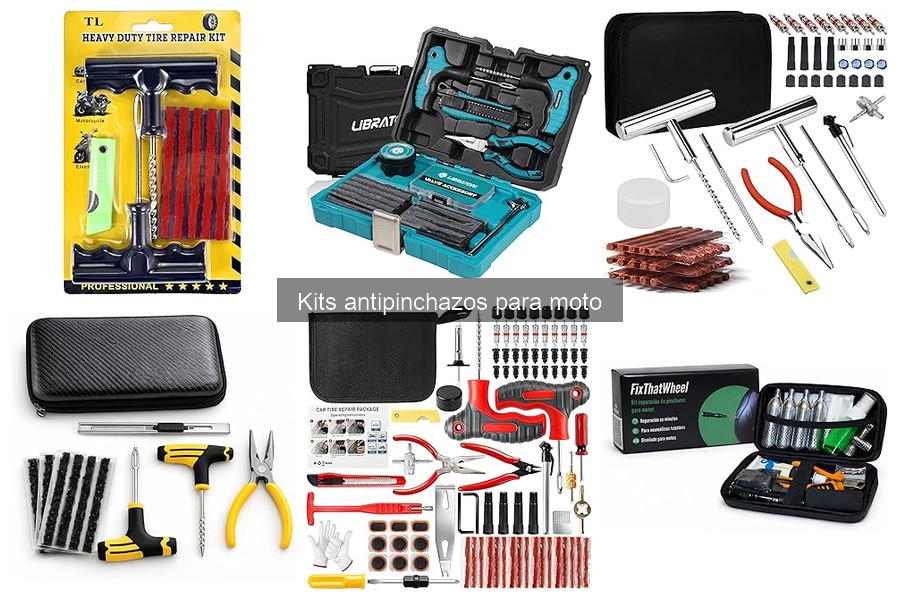 Tipos de kits antipinchazos para moto: características y ventajas